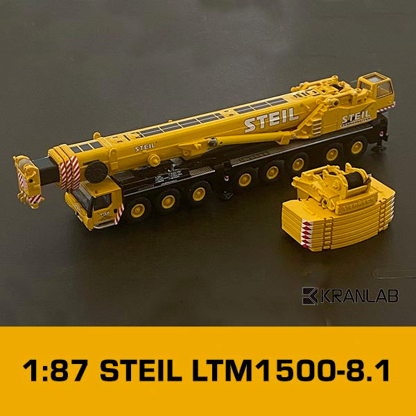 1:87 Steil Liebherr LTM1500-8.1 – KRANLAB Models