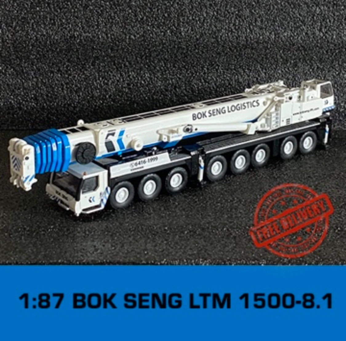 その他 1/50 LIEBHERR LTM1500 MOH SENG CRANES 1:87 BOK SENG LTM1500-8.1 – KRANLAB Models