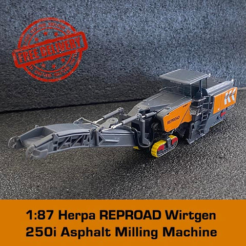 1:87 Herpa REPROAD Wirtgen 250i Asphalt Milling Machine