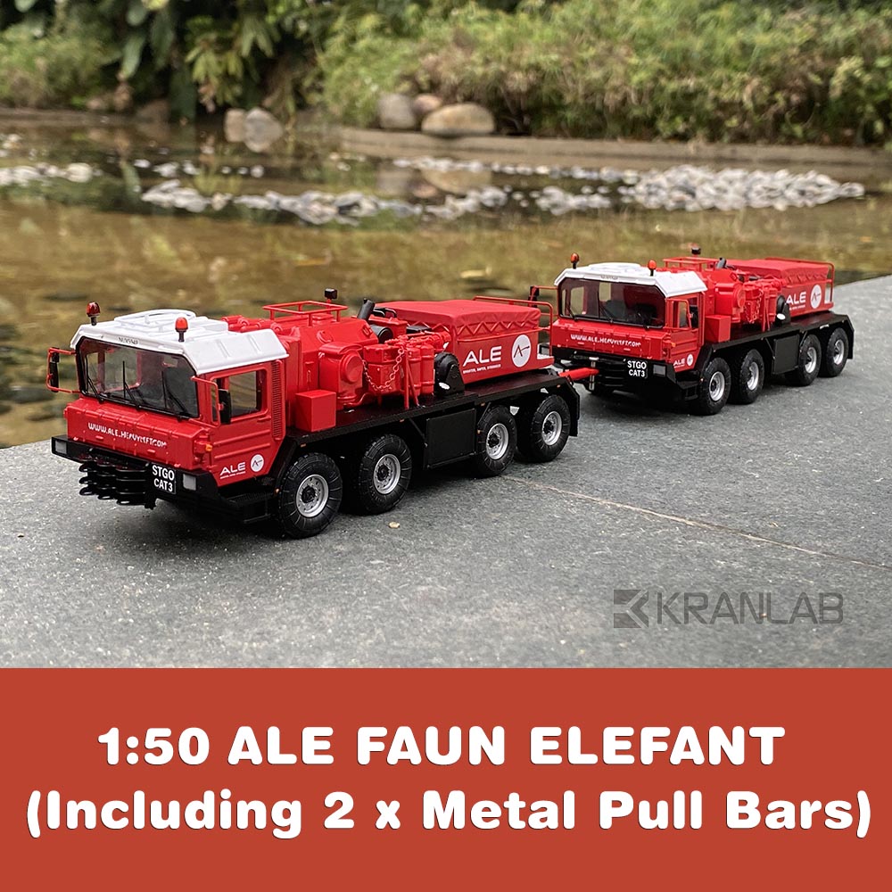 1:50 MAMMOET ALE FAUN SLT-50 ELEFANT – KRANLAB Models