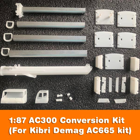 1:87 AC300 Boomsets and Ballast set (Convert Kibri AC665 to AC300)