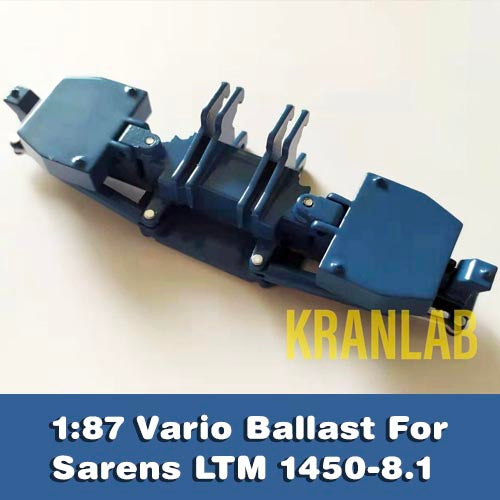 1:87 Vario Ballast base for Sarens LTM 1450